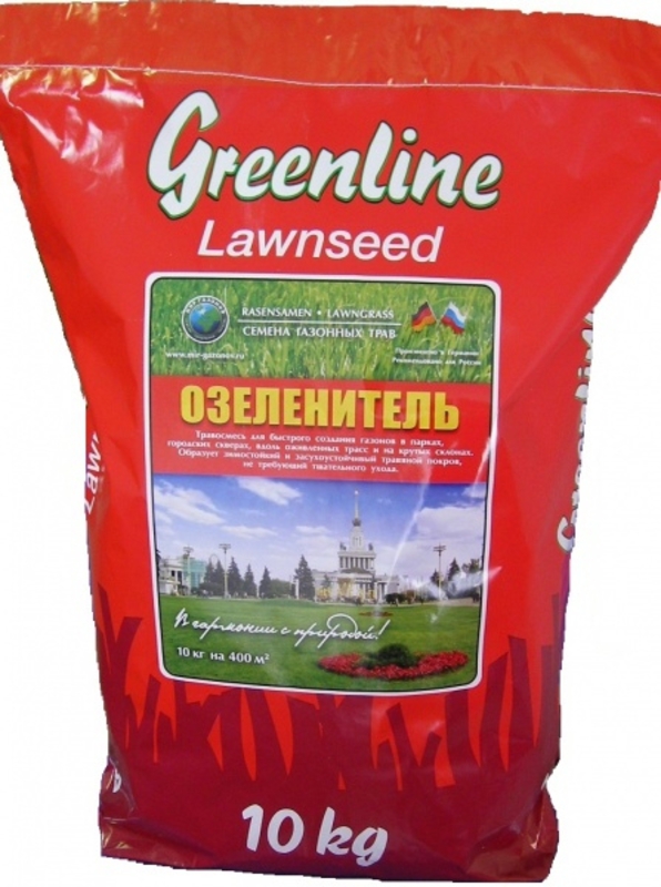 Газон озеленитель Гринлайн (Lawn 'Greenline')